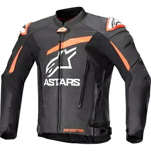 GP プラス R v4 レザー ジャケット - ブラック/フルオ レッド/ホワイト - サイズ 46 3100524-1321-56 GP Plus R v4 Leather Jacket - Black/Fluo Red/White - Size 46 3100524-1321-56 【並行輸入品】