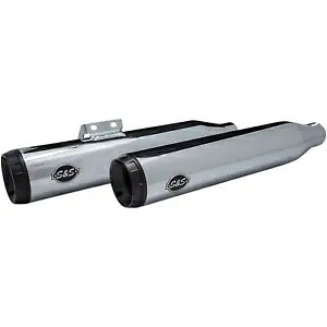 グランド ナショナル レース マフラー - クローム - ソフテイル クラシック/デラックス \'18-\'19 550-0740 Grand National Race Mufflers - Chrome - Softail Classic/Deluxe \'18-\'19 550-0740 【並行輸入品】