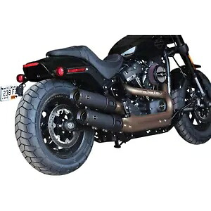 S&S サイクル グランド ナショナル マフラー - セラミック ブラック - ファット ボブ '18-'19 550-0734 S&S Cycle Grand National Mufflers - Ceramic Black - Fat Bob '18-'19 550-0734 【並行輸入品】