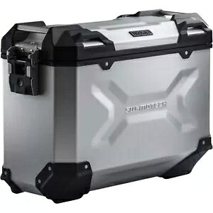 SW-Motech TRAX ADV ハード ケース - 37 リットル - シルバー - 左 ALK.00.733.11000L/S SW-Motech TRAX ADV Hard Case - 37 Liter - Silver - Left ALK.00.733.11000L/S 【並行輸入品】