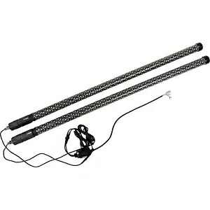 Moose Racing クイック リリース ホイップ - 4\' - ペア PQR-CHSBTR1.8-142-PU Moose Racing Quick Release Whip - 4\' - Pair PQR-CHSBTR1.8-142-PU 【並行輸入品】