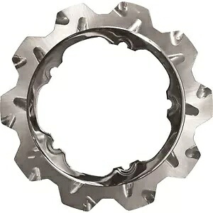 Lyndall Brakes 高炭素鋼ペリメーターローター クローム 11.8インチ 537-2215 Lyndall Brakes High Carbon Steel Perimeter Rotor Chrome 11.8" 537-2215 【並行輸入品】|カスタムパーツ WORLD倉庫