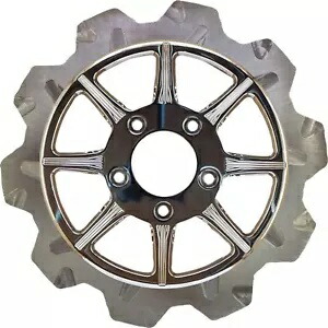 Lyndall Brakes 高炭素鋼フェニックス リアローター クローム 11.5インチ 527-0325 Lyndall Brakes High Carbon Steel Phoenix Rear Rotor Chrome 11.5\