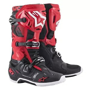アルパインスターズ テック 10 ブーツ - ブラック/ホワイト/レッド - US 13 2010020-31-13 Alpinestars Tech 10 Boots - Black/White/Red - US 13 2010020-31-13 【並行輸入品】|カスタムパーツ WORLD倉庫