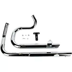 Bassani Manufacturing プロ ストリート エキゾースト - クローム - '86-'03 XL XL-325F Bassani Manufacturing Pro Street Exhaust - Chrome - '86-'03 XL XL-325F 【並行輸入品】｜カスタムパーツ WORLD倉庫
