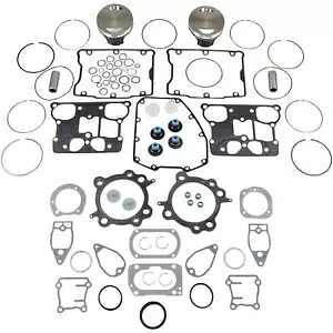 Wiseco V ツイン ピストン キット ガスケット付き VT2721 Wiseco V-Twin Piston Kit with Gaskets VT2721 【並行輸入品】