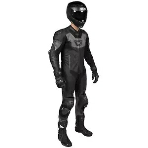 Cortech メンズ Revo Sport Air ワンピース スーツ - ブラック/ガンメタル - XL 8990-0105-07 Cortech Men's Revo Sport Air 1-Piece Suit - Black/Gunmetal - XL 8990-0105-07 【並行輸入品】