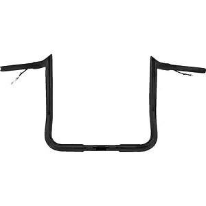ハンドルバー - モンキーバー - 配線済み - 10 インチ - ブラック PYO:MBBPW-10 B Handlebar - Monkey Bar - Pre-Wired - 10\