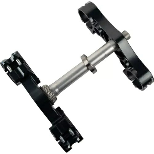 Moose Racing トリプル クランプ - グレー 12.080.0 GY Moose Racing Triple Clamp - Gray 12.080.0 GY 【並行輸入品】