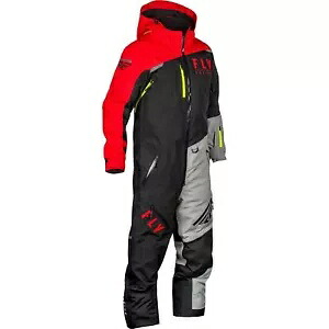 フライ レーシング コバルト シェル モノスーツ - ブラック/レッド - 2XL 470-43612X Fly Racing Cobalt Shell Monosuit - Black/Red - 2XL 470-43612X 【並行輸入品】
