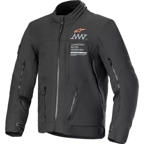 アルパインスターズ AMT-8 ストレッチ ドライスター? XF ジャケット - ブラック - L 320042510 L Alpinestars AMT-8 Stretch Drystar? XF Jacket - Black - Large 320042510 L 【並行輸入品】