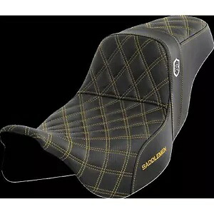プロ シリーズ SDC パフォーマンス シート - 背もたれなし - ゴールド ステッチ SC80807GOL Pro Series SDC Performance Seat - without Backrest - Gold Stitch SC80807GOL 【並行輸入品】|カスタムパーツ WORLD倉庫