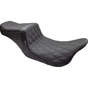 テールウィップシート - ダブルダイヤモンド グリップテープ付き - ブラック - FL '08-'23 LK-587DDGP Tailwhip Seat - Double Diamond with Grip Tape - Black - FL '08-'23 LK-587DDGP 【並行輸入品】｜カスタムパーツ WORLD倉庫