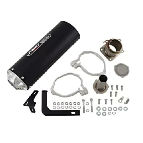 トリニティレーシングマフラー - ブラック - KRX1000 TR-4176S-BK Trinity Racing Muffler - Black - KRX1000 TR-4176S-BK 【並行輸入品】｜カスタムパーツ WORLD倉庫