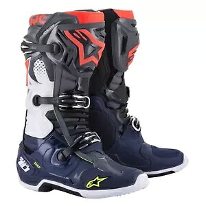 Alpinestars Tech 10 ブーツ - グレー/ブルー/レッド - US 8 2010020-9079-8 Alpinestars Tech 10 Boots - Gray/Blue/Red - US 8 2010020-9079-8 【並行輸入品】 101,035円