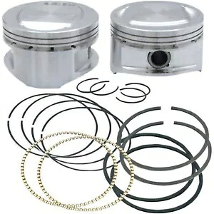 S&S サイクル ピストン キット - ツインカム 92-1201 S&S Cycle Piston Kit - Twin Cam 92-1201 【並行輸入品】