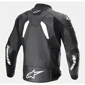 アルパインスターズ GP プラス R V4 エアフロー レザー ジャケット - ブラック/ホワイト - 56 3100624-12-56 Alpinestars GP Plus R V4 Airflow Leather Jacket - Black/White - 56 3100624-12-56 【並行輸入品】