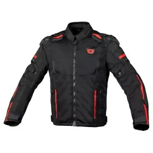 コーテック Hype-Flo 2.0 ジャケット 3XL ブラック/レッド Cortech Hype-Flo 2.0 Jackets 3XL Black/Red 【並行輸入品】