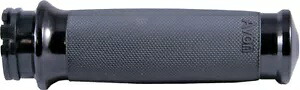 Avon カスタム コンター グリップ ブラック スロットル スライド、ヒーテッド #CC-86-ANO-HT Avon Custom Contour Grips Black Throttle Slide, Heated #CC-86-ANO-HT 【並行輸入品】|カスタムパーツ WORLD倉庫