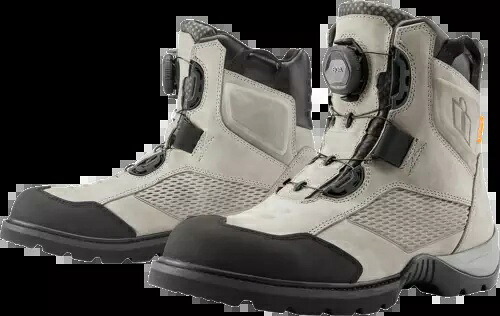 アイコン ストームホーク ブーツ 8.5 グレー Icon Stormhawk Boots 8.5 Gray 【並行輸入品】｜カスタムパーツ WORLD倉庫