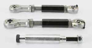 パワースタンド レーシング 完全に調整可能なロワリング リンク ブラック#00-00750-22 Powerstands Racing Fully Adjustable Lowering Link Black#00-00750-22 【並行輸入品】