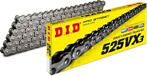 した。 525VX3 レーシングチェーン 150L ナチュラル #525VX3X150FB D.I.D. 525VX3 Racing Chain 150L Natural #525VX3X150FB 【並行輸入品】