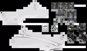 ドラッグ スペシャリティーズ クイック デタッチ ツアー ボックス マウント クローム #1510-0495 Drag Specialties Quick-Detach Tour Box Mount Chrome #1510-0495 【並行輸入品】|カスタムパーツ WORLD倉庫