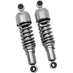 Drag Specialty 交換用ショックアブソーバー 11 インチ クローム #1310-1308 Drag Specialties Replacement Shock Absorbers 11" Chrome #1310-1308 【並行輸入品】｜カスタムパーツ WORLD倉庫