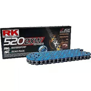 RK 520 ZXW GB XW-リングチェーン 150リンク ブルー #BB520ZXW-150 RK 520 ZXW GB XW-Ring Chain 150 Links Blue #BB520ZXW-150 【並行輸入品】