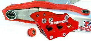 TMデザインワークス ダートクロス 多目的チェーン スライドNガイドキット レッド#DCK-OR11-RD TM Design Works Dirt Cross Multi-Purpose Chain Slide-N-Guide Kit Red#DCK-OR11-RD 【並行輸入品】