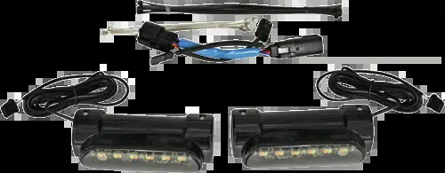 Custom Dynamics ダイナミック アンバー/ホワイト エンジン ガード LED ブラック #CD-CB-AW-SS6-B Custom Dynamics Dynamic Amber/White Engine Guard LEDs Black #CD-CB-AW-SS6-B 【並行輸入品】