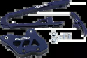 TMデザインワークス チェーンガイド&スライダー ブルー #DCK-KT3-BL2 TM Design Works Chain Guide and Slider Blue #DCK-KT3-BL2 【並行輸入品】