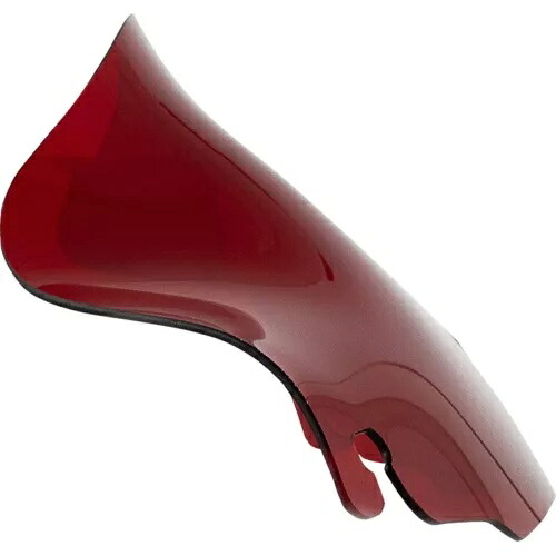 Klock Works Kolor スポーツ フレア フロントガラス 6.5 インチ レッド #KWW-01-0697 Klock Werks Kolor Sport Flare Windshields 6.5\