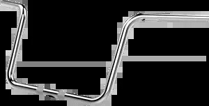Khrome Works 1 インチ エクステンデッドリーチ ハンドルバー エクステンデッド 2+2 #300077 Khrome Werks 1" Extended Reach Handlebars Extended 2+2 #300077 【並行輸入品】|カスタムパーツ WORLD倉庫