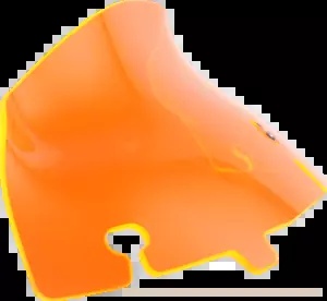 Klock Works Ice Kolor Flare フロントガラス 6.5 インチ オレンジアイス #KWW-01-0638 Klock Werks Ice Kolor Flare Windshield 6.5" Orange Ice #KWW-01-0638 【並行輸入品】｜カスタムパーツ WORLD倉庫