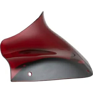 Klock Works Kolor スポーツ フレア ウィンドシールド 8 インチ レッド #KWW-01-0691 Klock Werks Kolor Sport Flare Windshields 8\