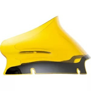 Klock Works コロール フレア フロントガラス 6 インチ イエロー #KWW-01-0662 Klock Werks Kolor Flare Windshields 6\