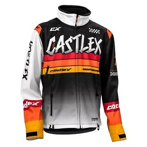 Castle X R24 レース ジャケット Sm ホワイト/ブラック/オレンジ Castle X R24 Race Jackets Sm White/Black/Orange 【並行輸入品】 59,400円
