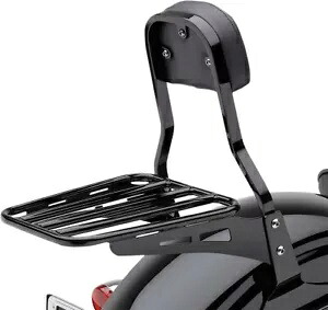 コブラ シーシーバー用コブラ チューブ スタイル ラゲッジ ラック #02-3500B Cobra Tube Style Luggage Rack For Cobra Sissy Bars #02-3500B 【並行輸入品】｜カスタムパーツ WORLD倉庫