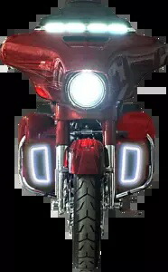 カスタムダイナミクスロアフェアリングライトインサート #CD-LF-AW-B Custom Dynamics Lower Fairing Light Inserts #CD-LF-AW-B 【並行輸入品】