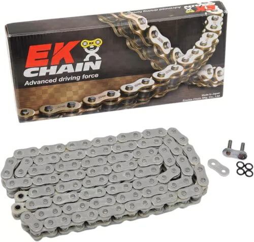 EK 530 ZVX3 NX リング チェーン 150 リンク クローム #530ZVX3-150/C EK 530 ZVX3 NX-Ring Chain 150 Links Chrome #530ZVX3-150/C 【並行輸入品】