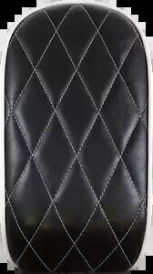 Le Pera ベアボーンズシリーズ ピリオンパッド ホワイトダイヤモンドステッチ/パイピング #LY-007PDMWTP Le Pera Bare Bones Series Pillion Pad White Diamond Stitch/Piping #LY-007PDMWTP 【並行輸入品】