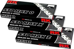 RK530 MAX-Z チェーン 150 ブラックゴールド530MAXZ-150-BG RK 530 Max-Z Chain 150 Black Gold530MAXZ-150-BG 【並行輸入品】