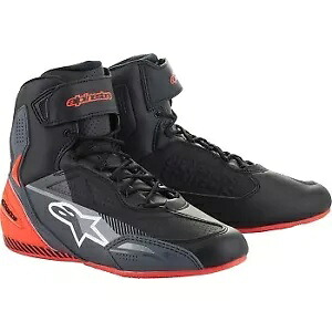 アルパインスターズ ファスター 3 ライディング シューズ 12 ブラック Alpinestars Faster-3 Riding Shoes 12 Black 【並行輸入品】