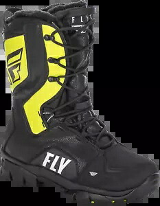 フライ レーシング マーカー ブーツ 15 ブラック/グレー/ハイビズ Fly Racing Marker Boot 15 Black/Grey/Hi-Vis 【並行輸入品】
