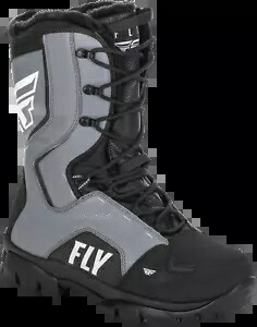 フライ レーシング マーカー ブーツ 14 ブラック/グレー Fly Racing Marker Boot 14 Black/Grey 【並行輸入品】
