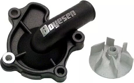 Boyesen ハイフロー ウォーター ポンプ カバーとインペラ キット ブラック #WPK-07B Boyesen Hy-Flow Water Pump Cover And Impeller Kit Black #WPK-07B 【並行輸入品】