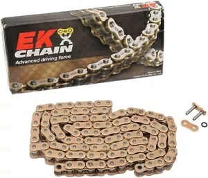 EK 530ZVX3シリーズ シールドチェーン 120LINK ブラック #530ZVX3-120/K+G EK 530ZVX3 Series Sealed Chain 120 LINK Black #530ZVX3-120/K+G 【並行輸入品】