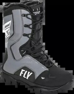 フライ レーシング マーカー ブーツ 12 ブラック/グレー Fly Racing Marker Boot 12 Black/Grey 【並行輸入品】