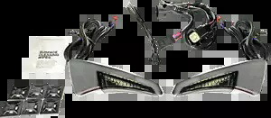 カスタム ダイナミクス シーケンシャル ツアーパック バックレスト LED CD-TPBR-14BCMSC Custom Dynamics Sequential Tour-Pak Backrest LEDs CD-TPBR-14BCMSC 【並行輸入品】